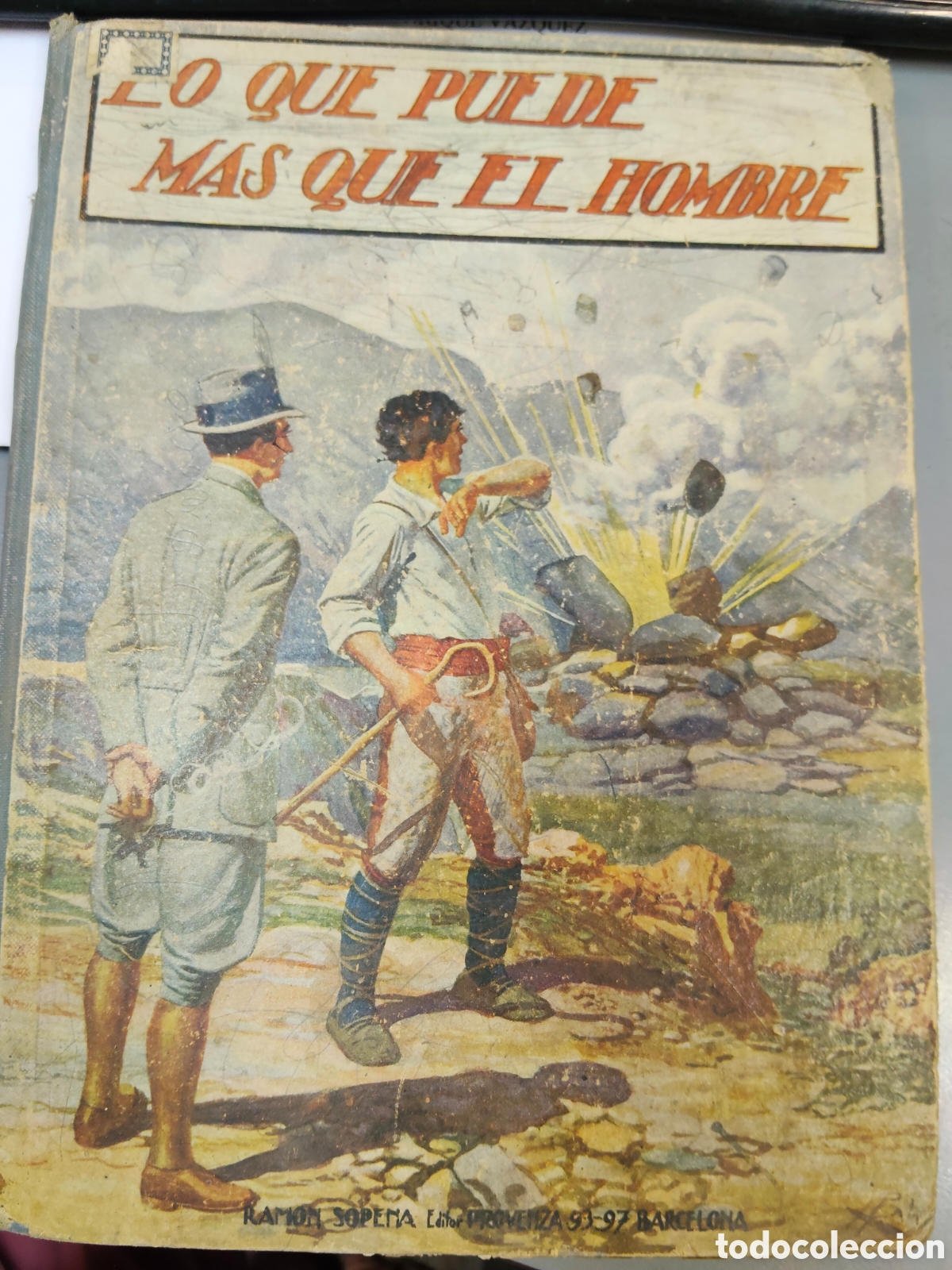 Libri di seconda mano: Lo que puede m&aacute;s que el hombre
