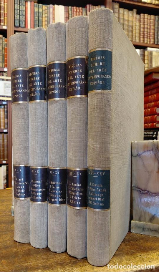 Libri di seconda mano: FIGURAS CUMBRE DEL ARTE CONTEMPORANEO ESPA&Ntilde;OL. 5 Vols. (25 cuadernos) - CLARA, Jos&eacute;; ARRUFAT, Vila