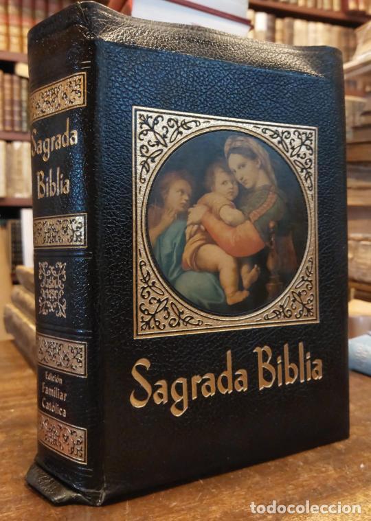 Libri di seconda mano: SAGRADA BIBLIA. Versi&oacute;n directa de los textos primitivos por Mons. Dr. Juan Straubinger - STRAUBING