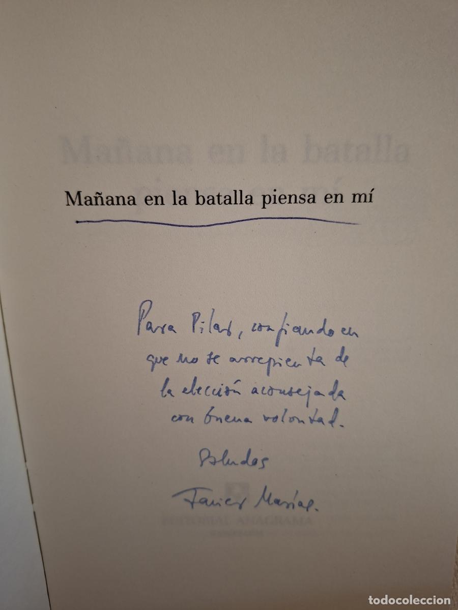 Libros: Ma&ntilde;ana en la batalla piensa en m&iacute; - Mar&iacute;as, Javier - Foto 3