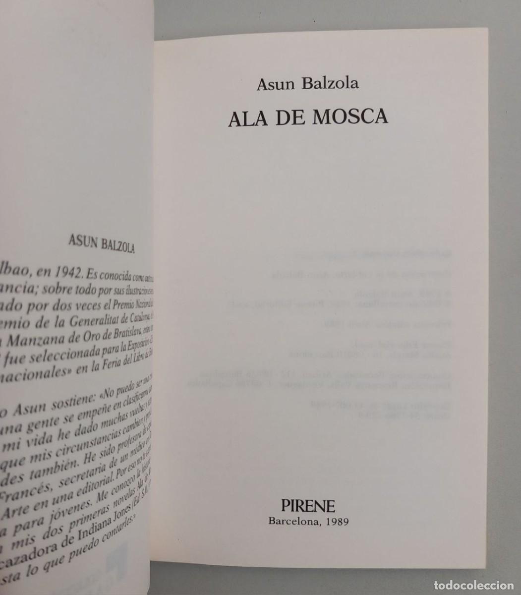 Libros: Ala de mosca - BALZOLA, Asun - Foto 2