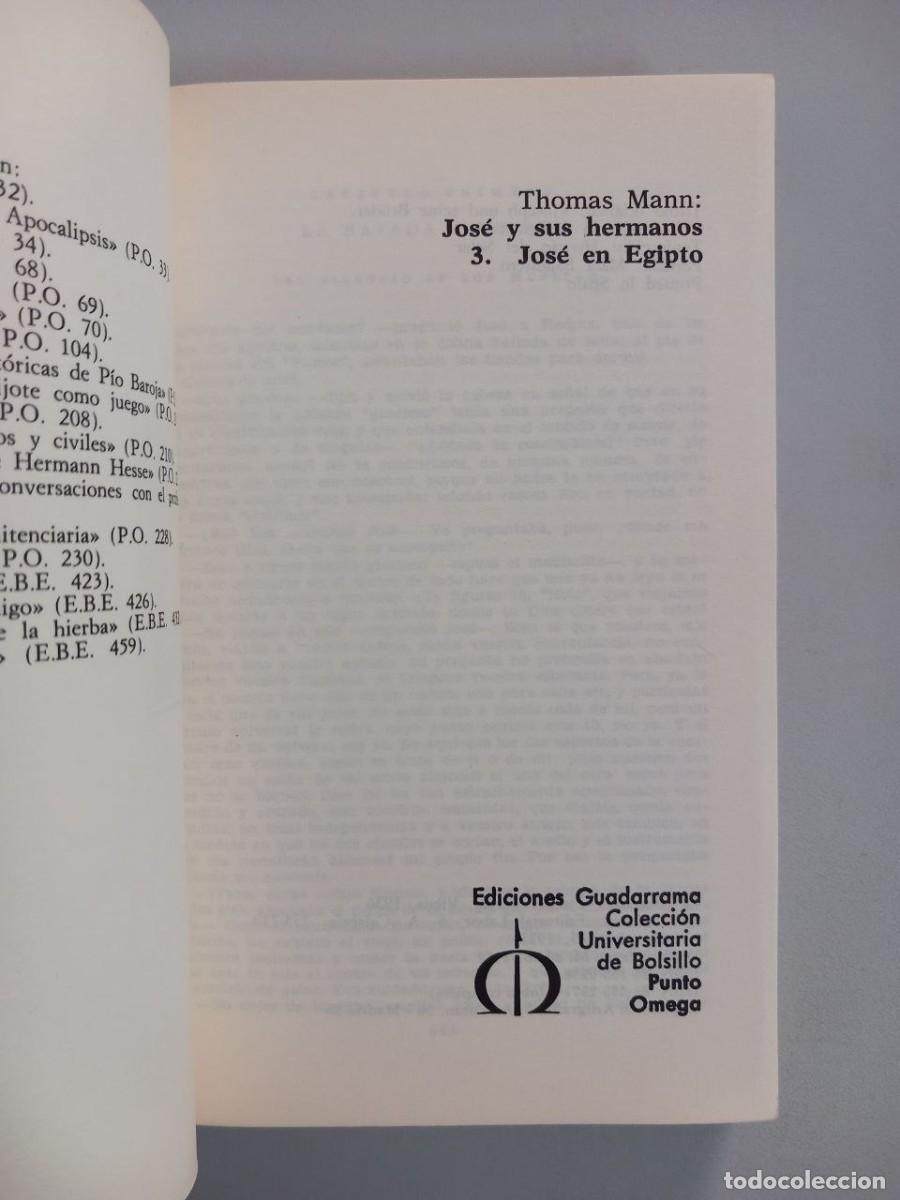 Libros: Jos&eacute; y sus hermanos. 3- Jos&eacute; en Egipto. - MANN, Thomas: - Foto 2