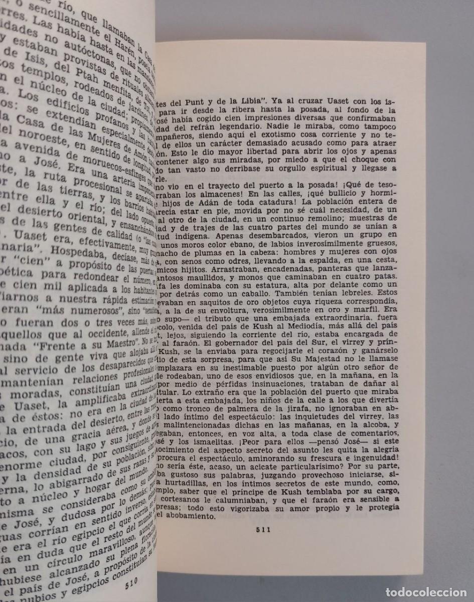 Libros: Jos&eacute; y sus hermanos. 3- Jos&eacute; en Egipto. - MANN, Thomas: - Foto 6