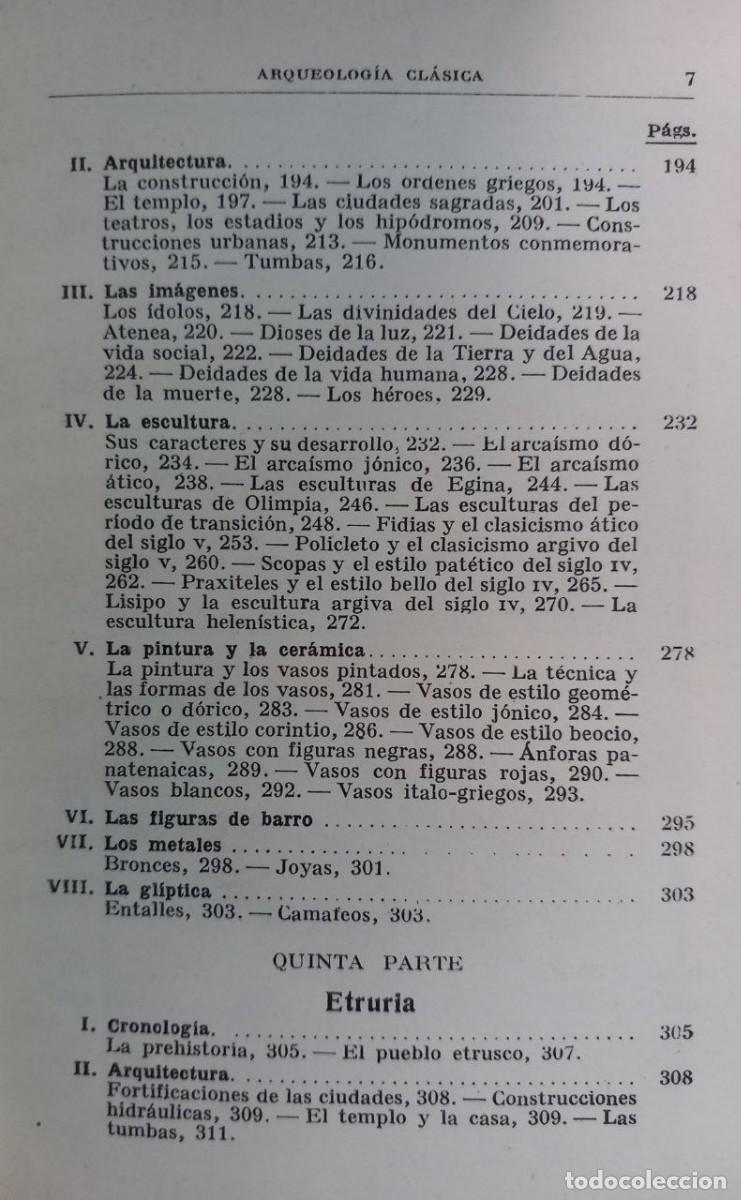 Libros: Arqueolog&iacute;a cl&aacute;sica. - M&Eacute;LIDA, Jos&eacute; Ram&oacute;n: - Foto 7