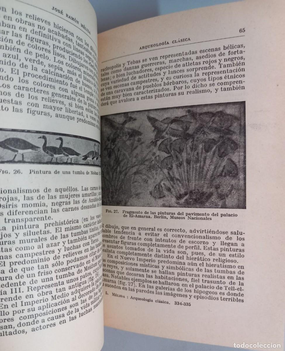Libros: Arqueolog&iacute;a cl&aacute;sica. - M&Eacute;LIDA, Jos&eacute; Ram&oacute;n: - Foto 12
