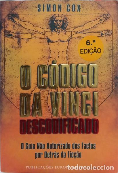 Libros: COX. (Simon) - O C&Oacute;DIGO DA VINCI DESCODIFICADO. [6.&ordf; EDI&Ccedil;&Atilde;O] - Foto 1