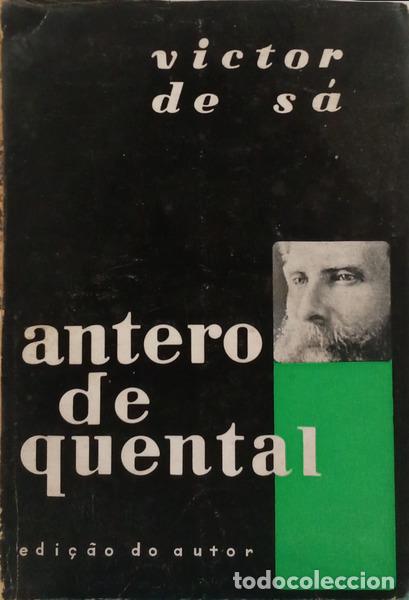 Libros: S&Aacute;. (Victor de) - ANTERO DE QUENTAL. [DEDICAT&Oacute;RIA] - Foto 1