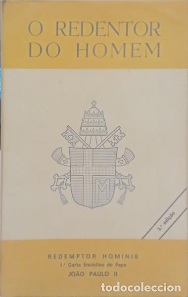 B&uuml;cher: JO&Atilde;O PAULO II. - O REDENTOR DO HOMEM. CARTA INC&Iacute;CLICA &laquo;REDEMPTOR HOMINIS&raquo;.