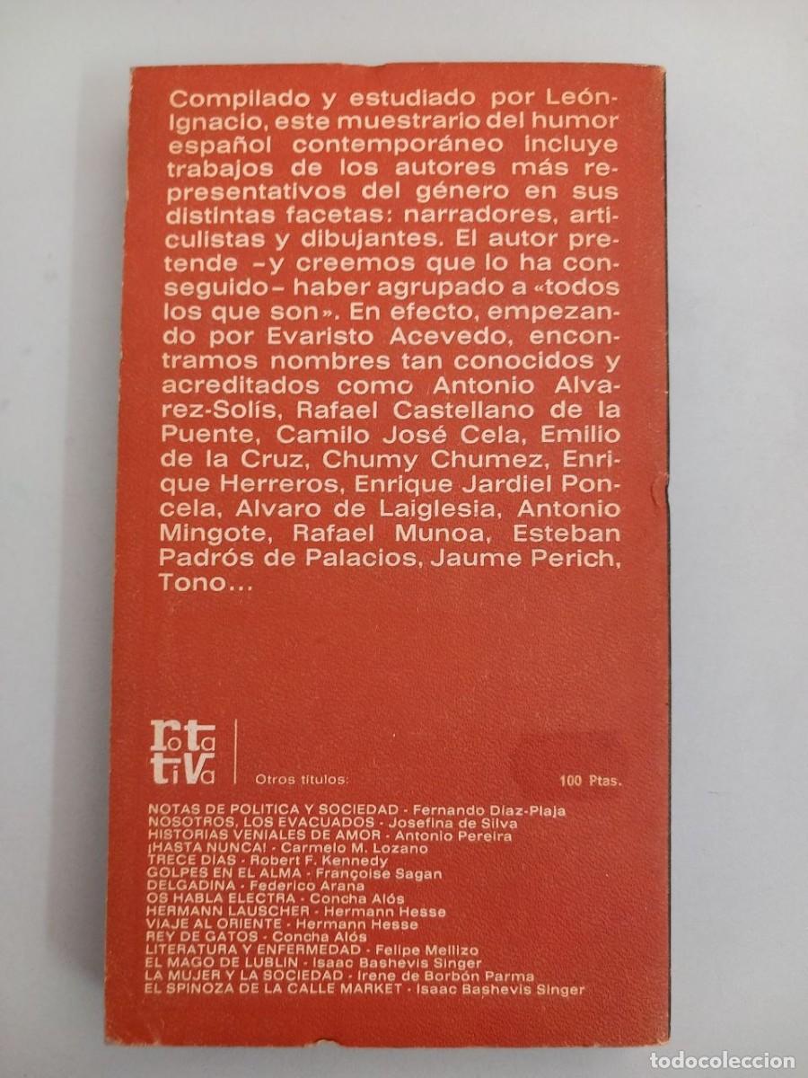 Libros: C&oacute;mo r&iacute;en los espa&ntilde;oles - LE&Oacute;N-IGNACIO (Ensayo y selecci&oacute;n) - Foto 6