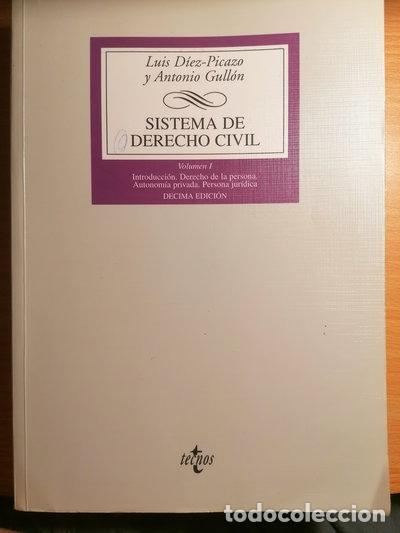 books: Sistema de derecho civil- 9788430936700