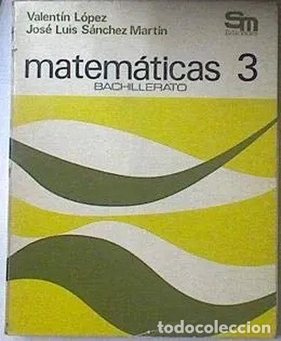 Libros: Matem&aacute;ticas, 3. B U P- 9788434801264