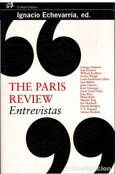 books: The Paris Review: Entrevistas- 9788476697801