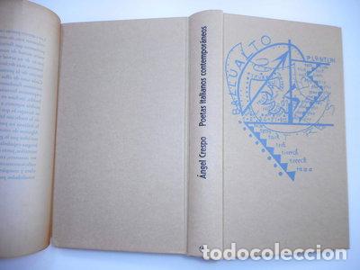 Libros: Poetas italianos contempor&aacute;neos- 9788422650782