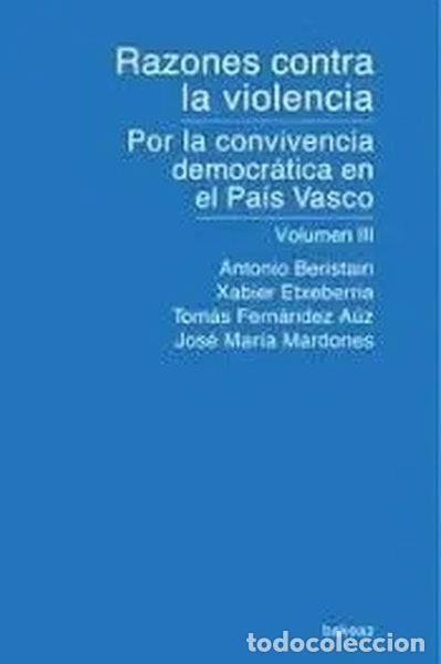 B&uuml;cher: Razones contra la violencia- 9788488949233