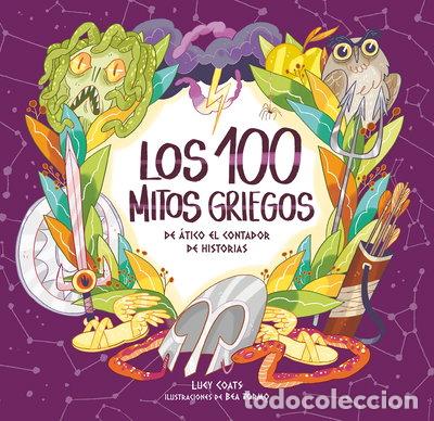 Livros em segunda m&atilde;o: Los cien mitos griegos de &Aacute;tico el contador de historias- 9788491079811