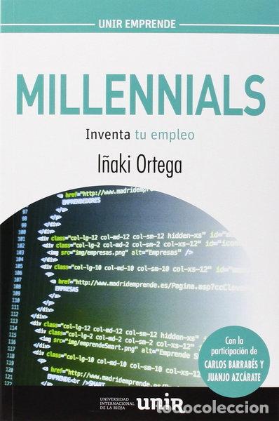 Libros: Millennials: Inventa tu empleo- 9788416125456