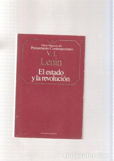 Libros: El Estado y la Revoluci&oacute;n- 9788439501916