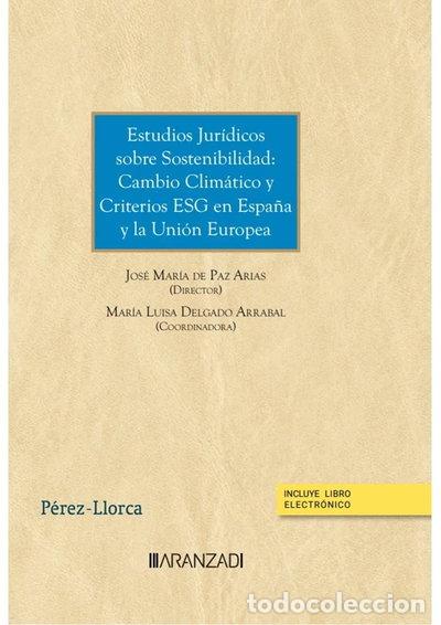 books: Estudios Jur&iacute;dicos sobre Sostenibilidad- 9788411248808