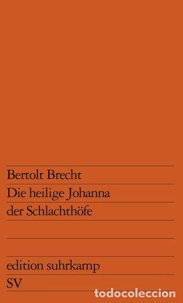 Livros em segunda m&atilde;o: Die heilige Johanna der Schlachth&ouml;fe- 9783518101131