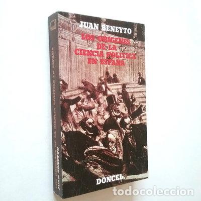 Libros: Los or&iacute;genes de la ciencia pol&iacute;tica en Espa&ntilde;a- 9788432503238