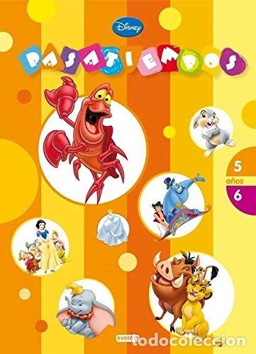 Libros: Pasatiempos Disney. 5/6 a&ntilde;os- 9788444144887