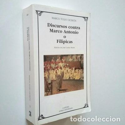 Livros em segunda m&atilde;o: Discursos contra Marco Antonio o Fil&iacute;picas- 9788437619378