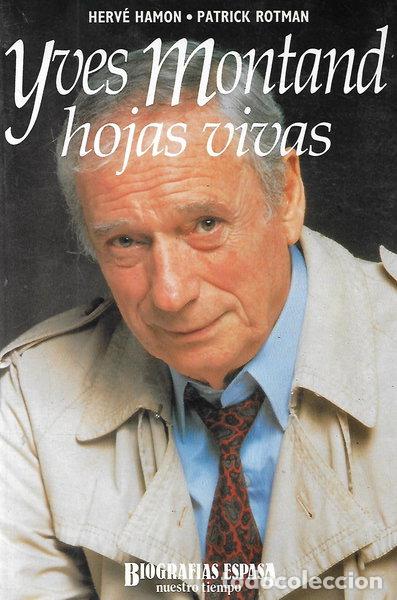 Libros: Yves Montand, hojas vivas- 9788423922598