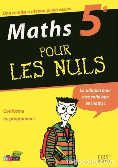 Libros: Maths 5e pour les nuls- 9782754011785
