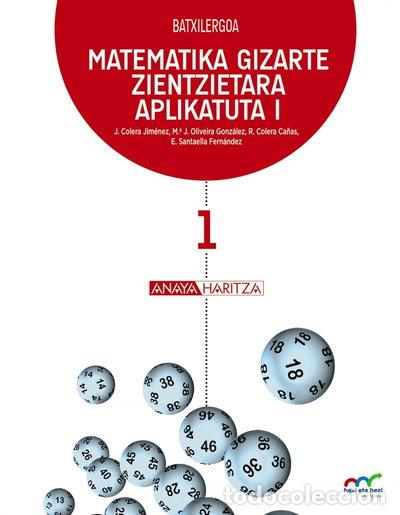 Libros: Matematika Gizarte Zientzietara Aplikatuta I- 9788467828269