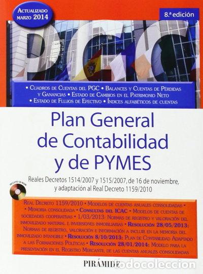 Libros: Plan General de Contabilidad y de PYMES- 9788436831924