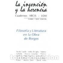 Libros: filosofia y literatura en obra de borges - NICOLAS CASULLO - NICOLAS CASULLO