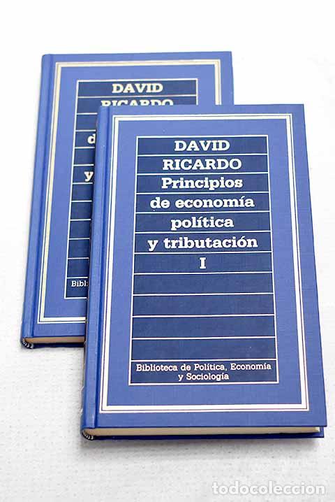 Livros em segunda m&atilde;o: Principios de econom&iacute;a pol&iacute;tica y tributaci&oacute;n.- Ricardo, David
