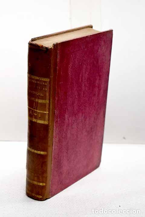 Libros: Dictionnaire pour l intelligence des Auteurs Classiques, tome I.- Sabbathier, M.