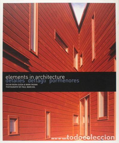 B&uuml;cher: Elements in Architecture- 9783836503433