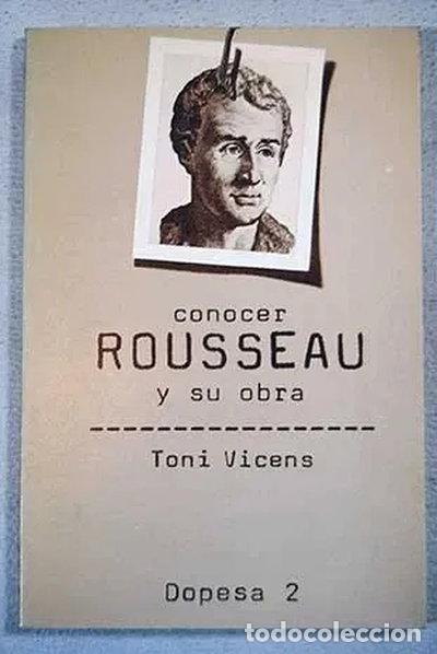 Livros em segunda m&atilde;o: Conocer Rousseau y su obra- 9788472353930