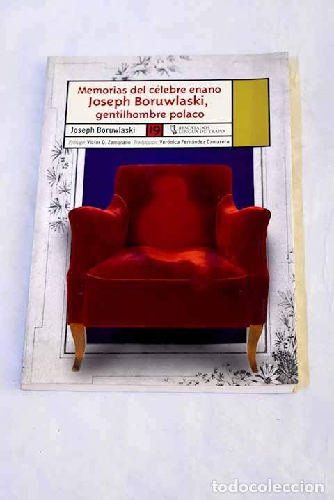 B&uuml;cher: Memorias del c&eacute;lebre enano Joseph Boruwlaski, gentilhombre polaco.- Boruwlaski, Joseph