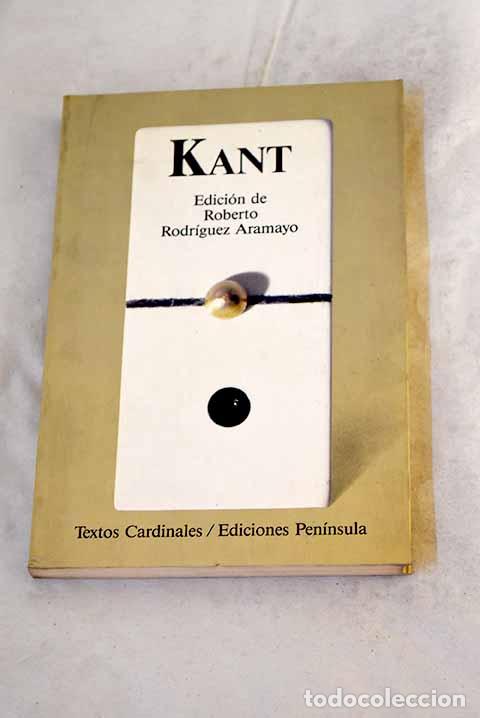 Libros: Antolog&iacute;a: Kant, Immanuel.- Kant, Immanuel