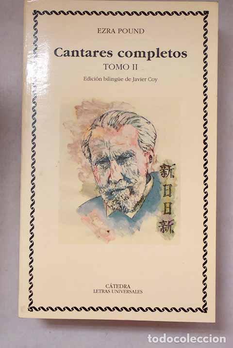 Libros: Cantares completos, Tomo II.- Pound, Ezra