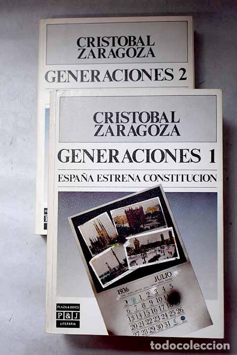 Libros: Generaciones: Zaragoza, Crist&oacute;bal.- Zaragoza, Crist&oacute;bal