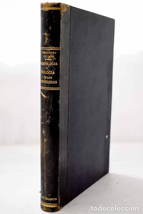 Libros: Morfolog&iacute;a y biolog&iacute;a de los protozoos.- Fern&aacute;ndez-Galiano, Emilio