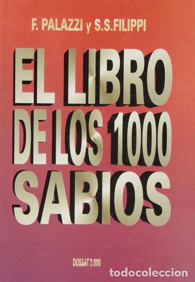 Libri di seconda mano: El libro de los mil sabios- 9788423705726