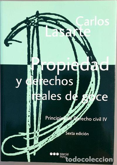 Libros: Propiedad y derechos reales de goce- 9788497683821