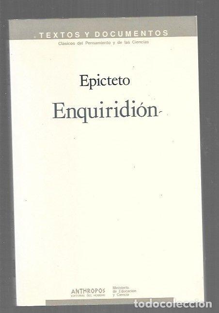 B&uuml;cher: ENQUIRIDION - EPICTETO
