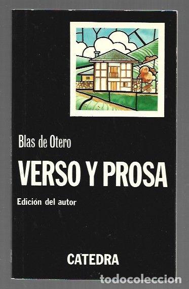 Libros: VERSO Y PROSA - OTERO, BLAS DE - Foto 1