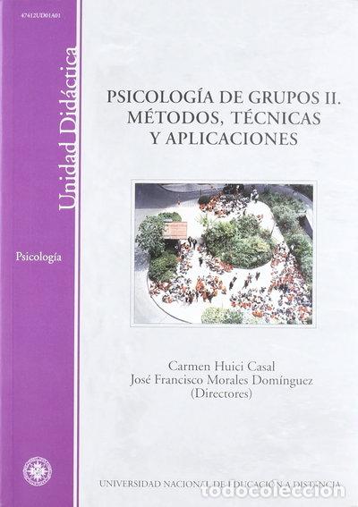 books: Psicolog&iacute;a de grupos II: m&eacute;todos, t&eacute;cnicas y aplicaciones- 9788436250480