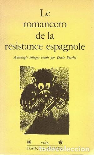 Libros: Le romancero de la r&eacute;sistance espagnole - Anthologie po&eacute;tique bilingue &rdquo;Voix&rdquo; - Puccini Dario