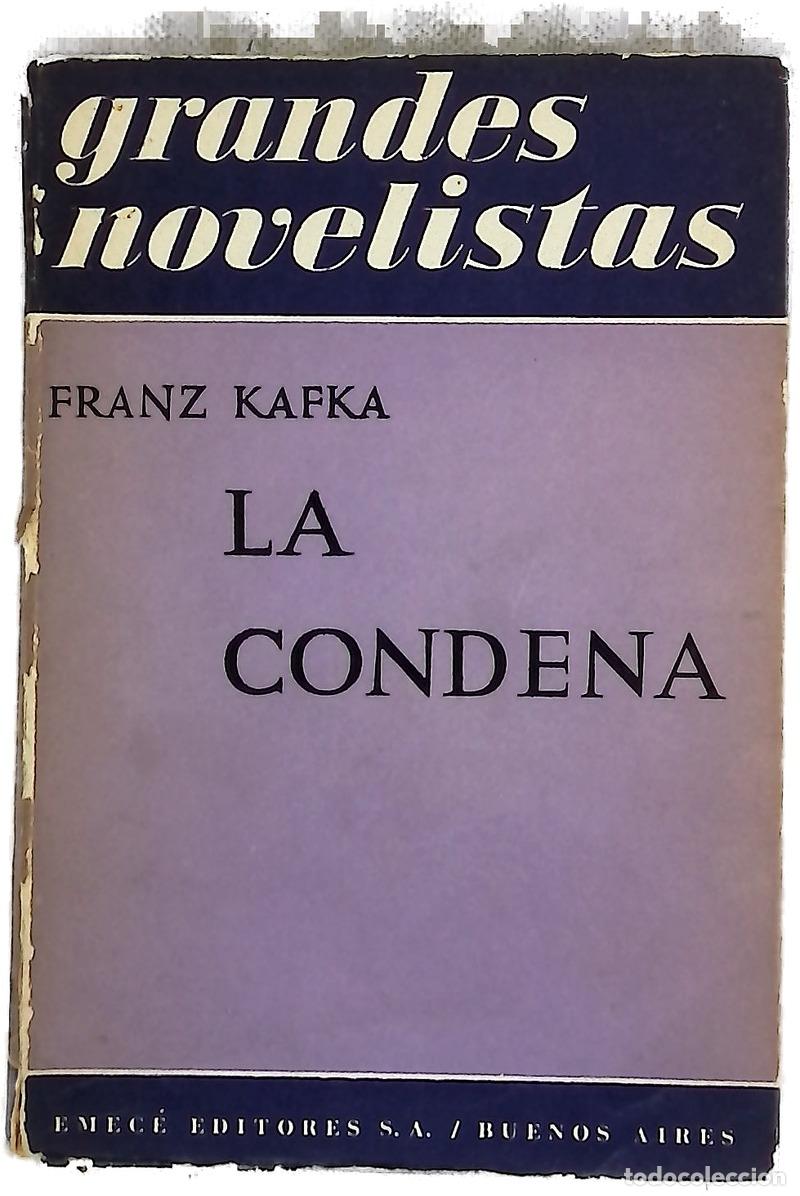 Libros: La condena - Kafka, Franz