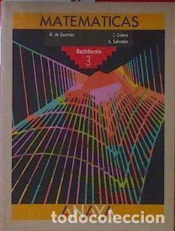 Libri di seconda mano: Matem&aacute;ticas, 3 BUP &iexcl;Nueva edici&oacute;n!- 9788420729718