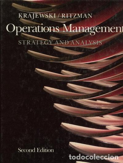 Libri di seconda mano: Operations Management: Strategy and Analysis- 9780201504101