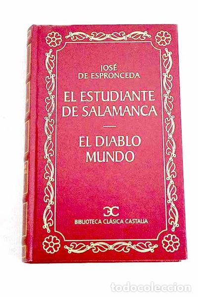 books: El estudiante de Salamanca - El diablo mundo- 9788470399831